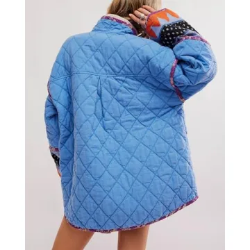 Gacaky Quilted Lightweight Puffer Jacket for Women