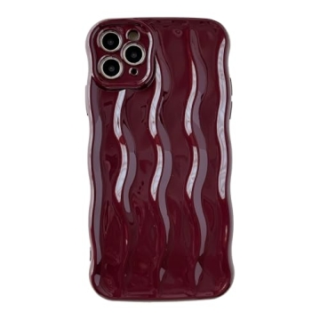 Durable Wine Red iPhone 11 Pro Max Case with Style