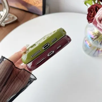 Durable Wine Red iPhone 11 Pro Max Case with Style