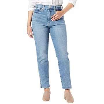 Levi Strauss Signature Gold Women's Heritage High Rise Straight Jeans - Plus Size Available