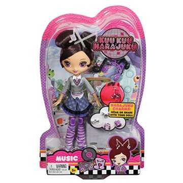 KuuKuu Harajuku Fashion Music Doll - Customizable Fun