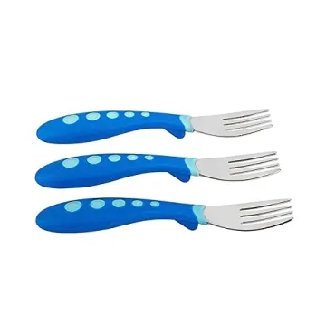 NUK Kiddy Cutlery Forks - Perfect for Toddlers Mealtime