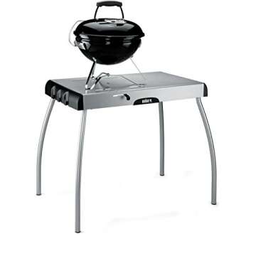 Weber Portable Charcoal Table for Easy Grilling
