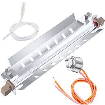 Jovitec Refrigerator Defrost Replacements, WR51X10055 Defrost Heater, WR55X10025 Temperature Sensor,...
