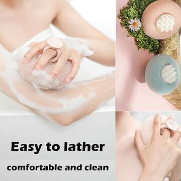 Discover the Ultimate 2 Pack Bath Body Brush for Exfoliating