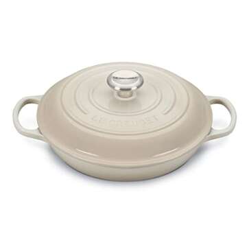 Le Creuset 12 Piece French Cast-Iron Cookware - Meringue
