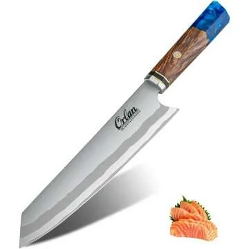 Professional Kiritsuke Chef Knife - 8" Damascus Steel