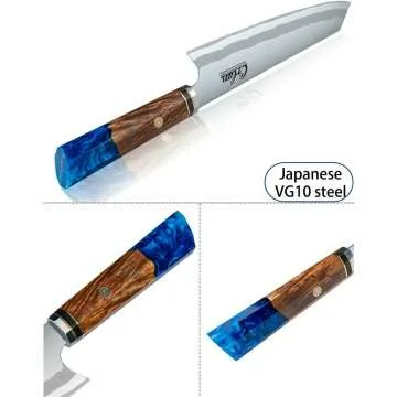 Professional Kiritsuke Chef Knife - 8" Damascus Steel