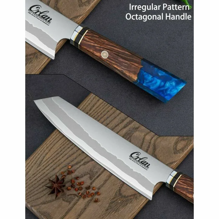 Professional Kiritsuke Chef Knife - 8" Damascus Steel