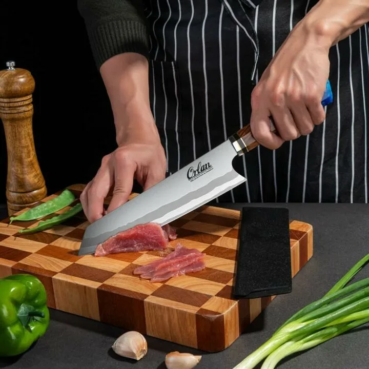 Professional Kiritsuke Chef Knife - 8" Damascus Steel