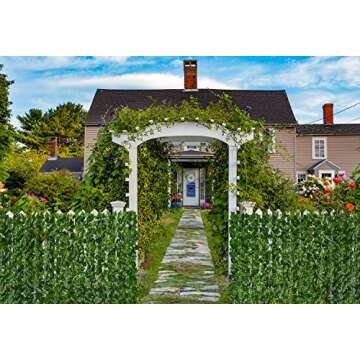 DearHouse 118x39.4in Artificial Ivy Privacy Fence Wall Screen, Artificial Hedges Fence and Faux Ivy Vine Leaf Decoration for Outdoor Garden Decor