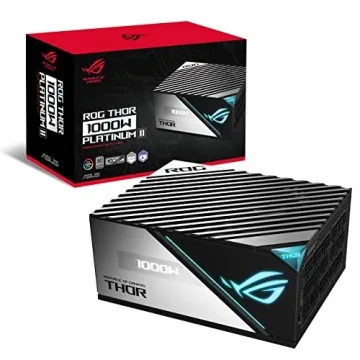 ASUS ROG Thor 1000W Platinum II Fully Modular Power Supply - Premium Performance & Efficiency