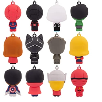 Marvel Countdown Calendar Miniature Tree Set with Ornaments