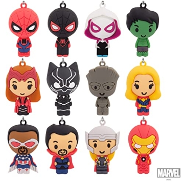 Marvel Countdown Calendar Miniature Tree Set with Ornaments