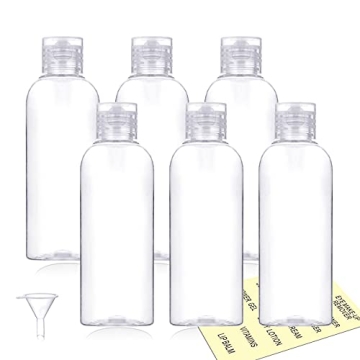 YICTEK TSA Approved Travel Bottles, 6 Pack, 100ml