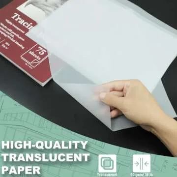 Tracing Paper Set - 100 Sheets for Artists and Creativity