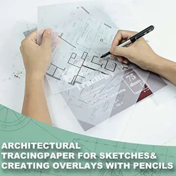 Tracing Paper Set - 100 Sheets for Artists and Creativity