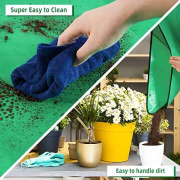 Large Repotting Mat for Mess-Free Plant Care