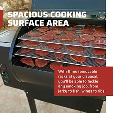 Camp Chef Pellet Grill Jerky Racks - Enhance Your Grilling Experience with High-Quality Racks for Je...