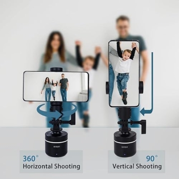 Auto Face Tracking Tripod with 360 Rotation for Smartphones