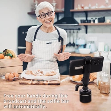 Auto Face Tracking Tripod with 360 Rotation for Smartphones