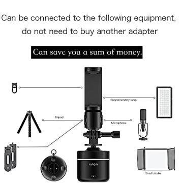 Auto Face Tracking Tripod with 360 Rotation for Smartphones