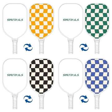 Pickleball Paddles Set USAPA Approved, Lightweight and Durable with Unique Design, USAPA Approved Pickleball Paddles Set of 4, 4 Pickleball Balls, Pickleball Bag, Pickleball Paddles