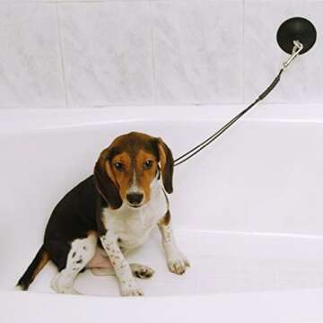 Pro Guard Stay-N-Wash Dog Grooming Tub Restraint and Pet Bathing Tether