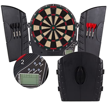 Transform Game Nights with the Arachnid Reactor Electronic Dartboard and Cabinet