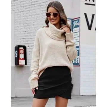 Vetinee Women's Tulip Hem Shirred Washed Casual Bodycon Short Jean Denim Skirt True Black Large Fits Size 12 Size 14