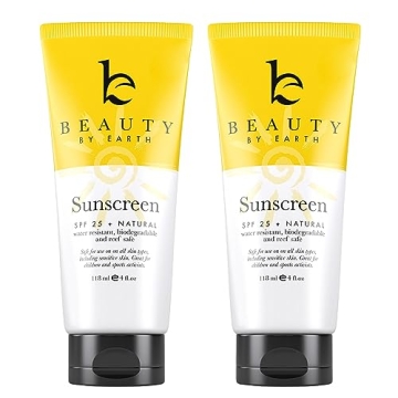 Natural SPF 25 Mineral Sunscreen - Eco-Friendly & Effective Protection