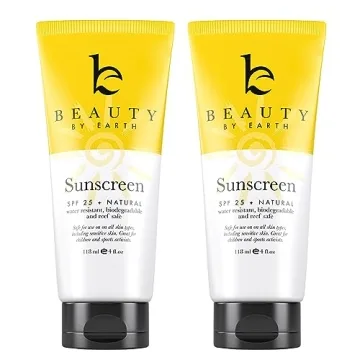 Natural SPF 25 Mineral Sunscreen - Eco-Friendly & Effective Protection