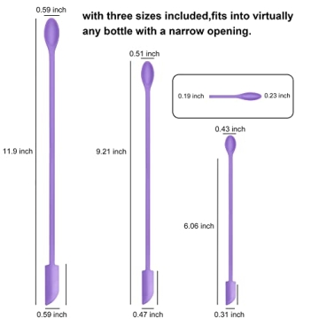 Mini Silicone Spatula Set for Kitchen and Makeup