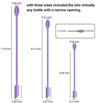 Mini Silicone Spatula Set for Kitchen and Makeup