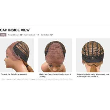 Outre HD Lace Front Wig Perfect Hairline Fully Hand-Tied 13X6 Lace Wig Charisma (1B)