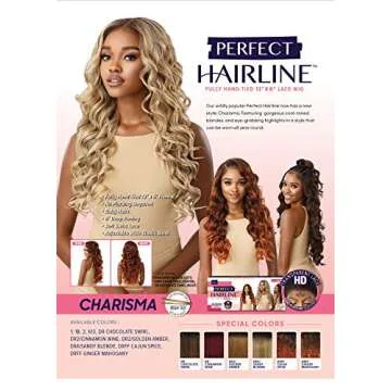 Outre HD Lace Front Wig Perfect Hairline Fully Hand-Tied 13X6 Lace Wig Charisma (1B)