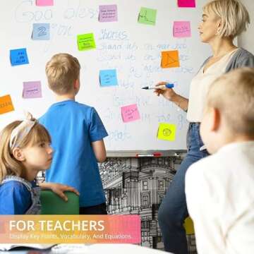 Sticky Notes, 12 Pads, 3x3 inches, Soft Pastel Self-Stick Note Pads, Perfect for Office, Study, and Daily Life Organization - Soft Pastel