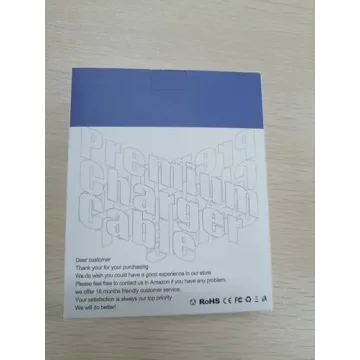 Susnwere Apple MFi Certified Charging Cables 6ft 4 Pack