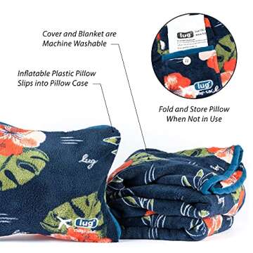 Lug Nap Sac, Palm Sunset, One Size