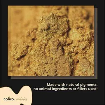 Finetec Coliro C600 Artist Mica Watercolor Pearl and Shimmer-Pearl Paint - Set of 6