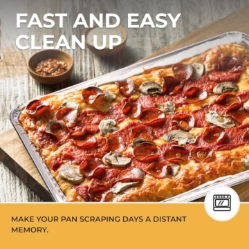 Durable Aluminum Cookie Pans (15 Pack) for All Occasions