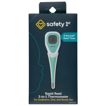 Safety 1st Rapid Read 3-In-1 Thermometer: Accurate, Fast, and Flexible