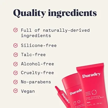 Duradry 3-Step System for Hyperhidrosis Sweat & Odor Control