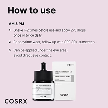 COSRX 15% Niacinamide Face Serum Pore Minimizer Even Skin Tone