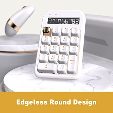 AZIO IZO Wireless Mechanical Calculator - Chic & Functional