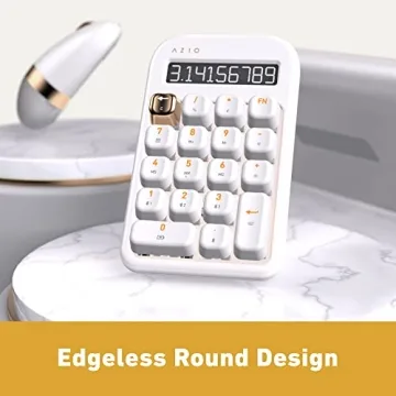 AZIO IZO Wireless Mechanical Calculator - Chic & Functional