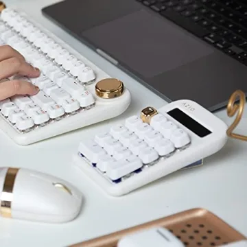 AZIO IZO Wireless Mechanical Calculator - Chic & Functional