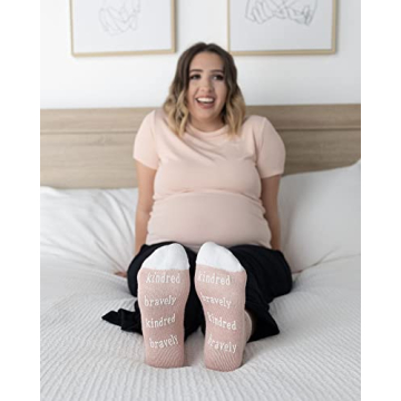 Non-Slip Cozy Hospital Socks for Women by Kindred Bravely
