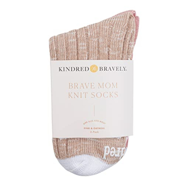 Non-Slip Cozy Hospital Socks for Women by Kindred Bravely