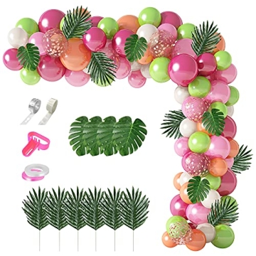Tropical Balloons Arch Garland Kit for Every Celebration